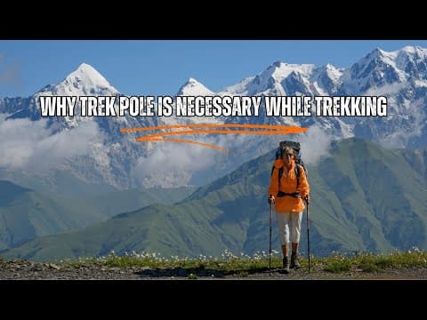 Why Trek Pole is necessary while trekking?